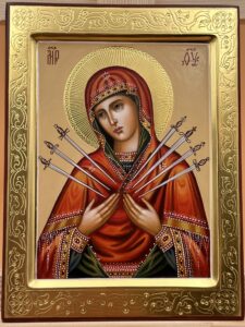 Богородица «Семистрельная» Образец 15 Раменское
